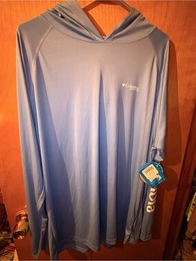Columbia men’s long sleeve pfg shirt xl